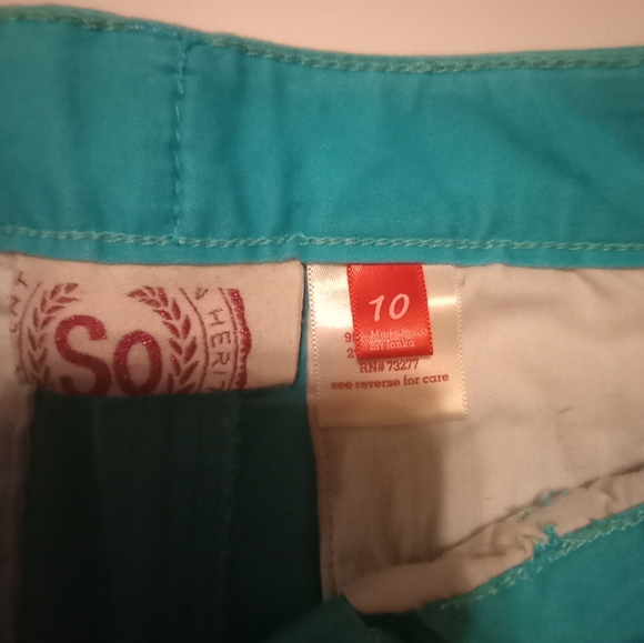 So Her light blue girl shorts size 10 - Picture 5 of 5